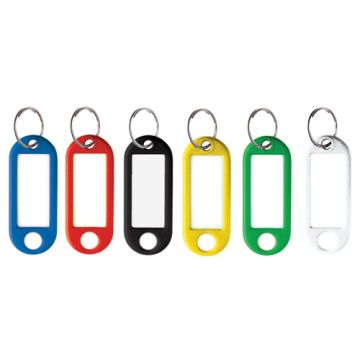 SLEUTELHANGER NAAMPLAAT ZWART
