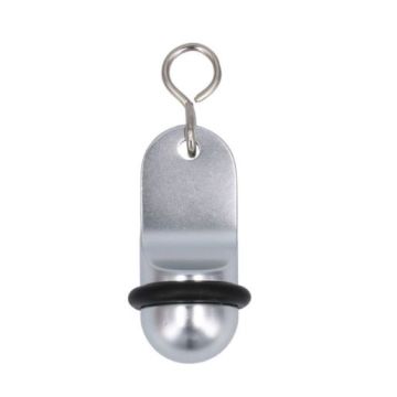 SLEUTELHANGER HOTELBAL ALU 7040 ZILVER