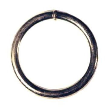 RONDE RING 25X 4 MM RVS