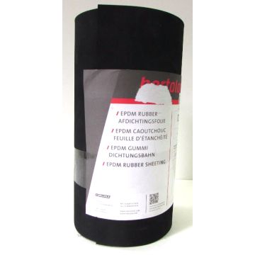 EPDM FOLIE 0.75MM 100MM 20-MTR