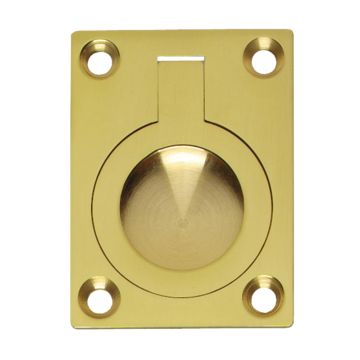 LUIKRING  63X50 MM MESSING