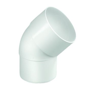 BOCHT  80MM 45' WIT