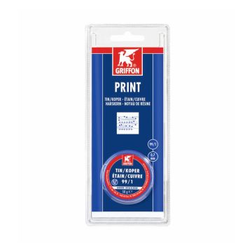 GRIFFON PRINT TIN/KOPER 99/1 0.7MM 50G
