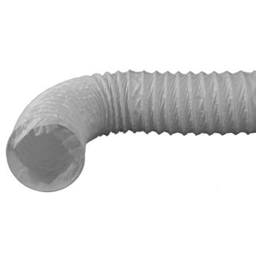 WASEMKAPSLANG 120 MM 1.5-MTR WIT