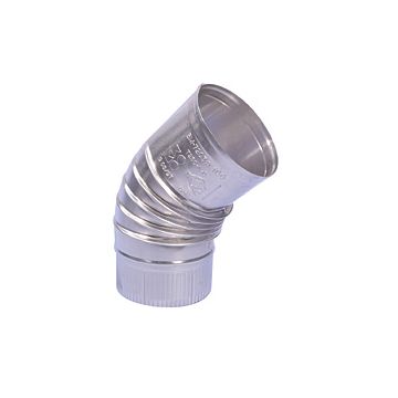 ALU BOCHT 100 MM 45'GIVEG