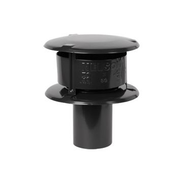 ALU NELSONKAP 150 MM GIVEG ZWART