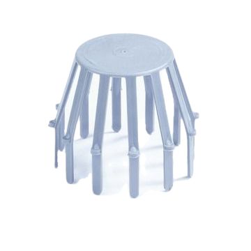 BLADROOSTER 100 MM RWA GRIJS