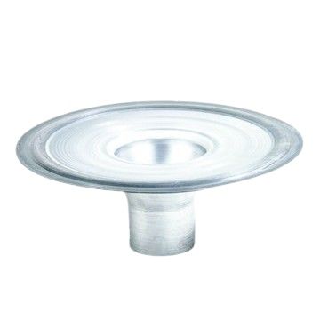 KIEZELBAK M 100 MM ALU  ROND