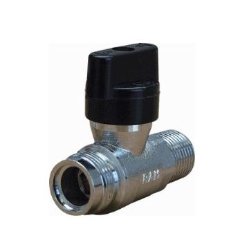 GASKRAAN 1/2" RECHT KOGELKRAAN RAMINEX