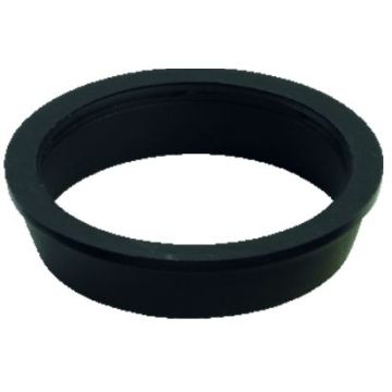 KNEL RING PVC 40 MM 1.5" ZWART