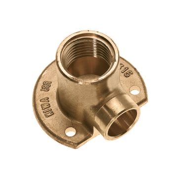 MUURPLAAT 3/4X22 LAAG MESS
