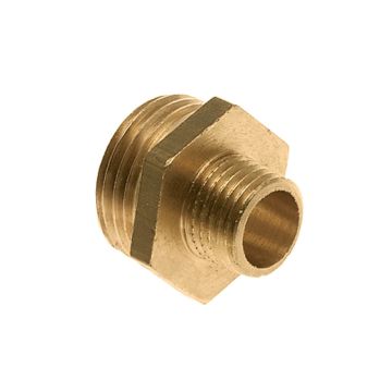 NIPPEL MESS. 1/2' X 3/8'  2XBU.DR NR.245