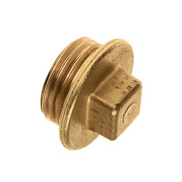 PLUG 3/8' MESSING