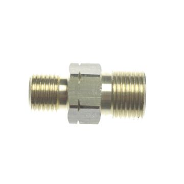 DUBBELE NIPPEL 3/8" GAS BU. x 1/4" LI BU