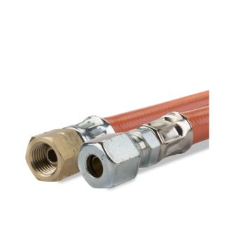 PROPAAN GASSLANG 1/4" BI x 8MM KNEL