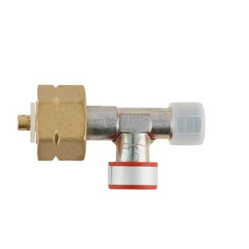 SLANGBREUKVENTIEL KOMBI x 3/8" LINKS