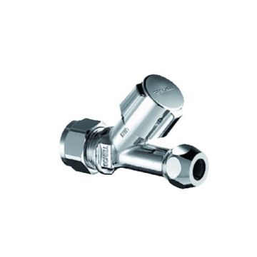 HOEKSTOPKRAAN 1/2" CHR. RECHT SCHELL