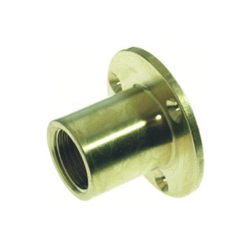 MUURPLAAT 1/2' ACHTERINV.CHROOM