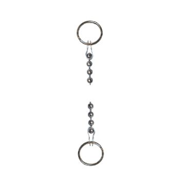 KOGELKETTING 30CM CHROOM