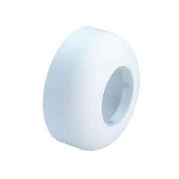ROZET 40 MM BEKERSIFON WIT