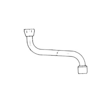 UITLOOP 350 MM ONDER 1/2" VENLO