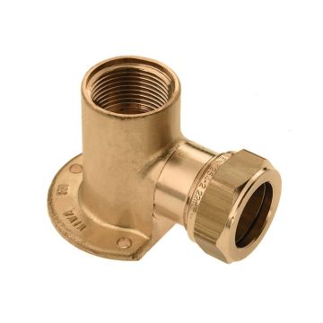 KNEL MUURPLAAT 3/4 BUX15 MM MESS