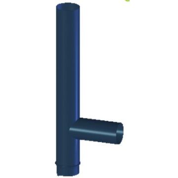 GEG ROETZAKPIJP 111 MM ZWART