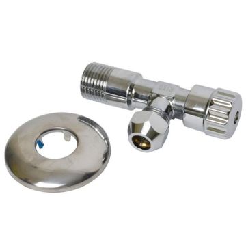 HOEKSTOPKRAAN SANIVESK 1/2" BU x 10 MM