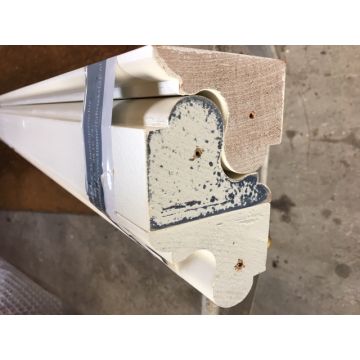 GOOTSIERLIJST 90x65 MM MERANTI