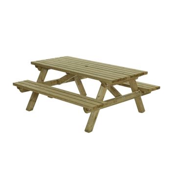 PICKNICKTAFEL 160x180 CM 45MM DIK