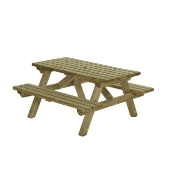 PICKNICKTAFEL 150x150 CM 45MM DIK