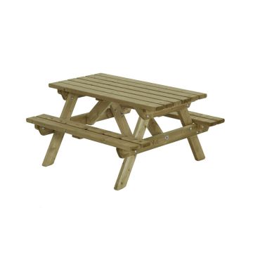 PICKNICKTAFEL KINDEREN 90x90CM 35MM