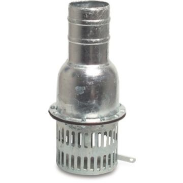 VOETKLEP PLAATSTAAL 6"