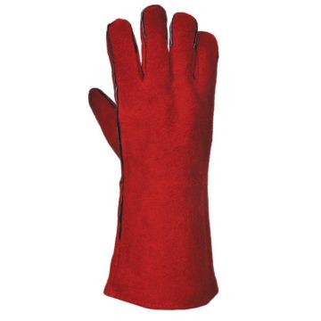 LASHANDSCHOENEN ROOD  MAAT XL