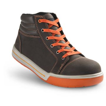 WERKSCHOENEN PRO-SNEAKER HOOG BRUIN 42