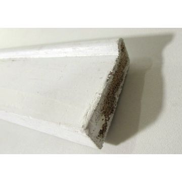 GLASLAT GEGROND 18X59MM 2.70MTR WIT