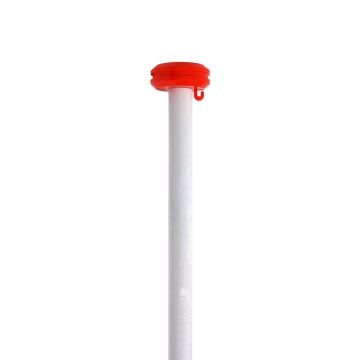 VLAGGENSTOK GEPLAST. 200CM