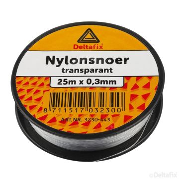 NIJLONDRAAD 0.5 MM     25MTR