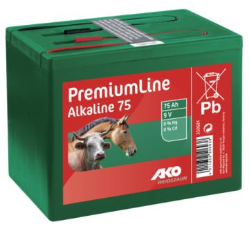 AFR.BATTERIJ  75 AH ALKALINE