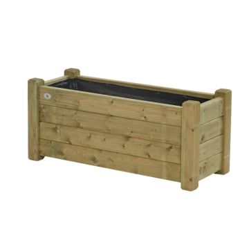 BLOEMBAK 40X100 CM, 44CM HOOG, 35MM DIK