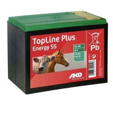 AFR.BATTERIJ  55 AH AKO TOPLINE PLUS