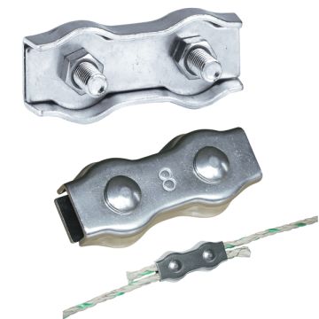 KOORDVERBINDER RVS 6MM 5-STK AKO