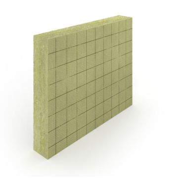 STEENWOL 100X80CM 80MM ROCKFIT DUO 433