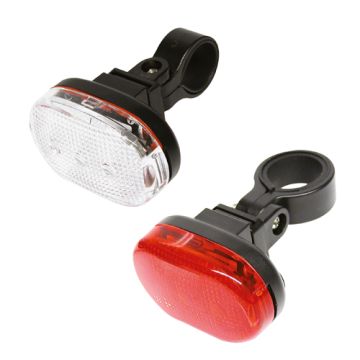 FIETSVERLICHTINGSSET LED CLASSIC DRESCO