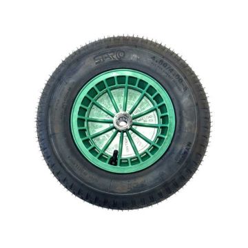 KRUIWAGEN WIEL + BAND ZONDER AS 4PLY