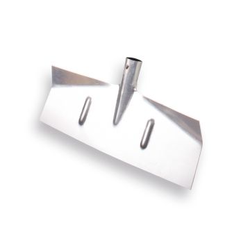 SNEEUWSCHUIVER 40CM Z/STEEL STAAL