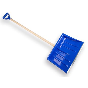 SNEEUWSCHUIVER 40 CM KUNSTSTOF BLAUW