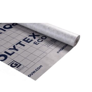 DAKFOLIE GRIJS 1.5-MTR 50-MTR POLYTEX