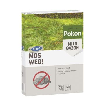 POKON MOS WEG!   1750 GRAM   50 M2