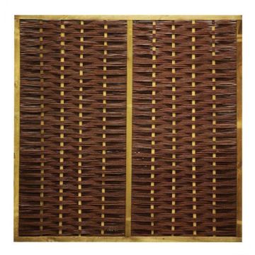 WILGENMAT IN FRAME  90X180CM